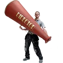 Giant megaphone prop