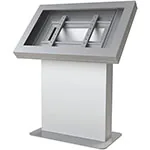 Heavy gauge thermoformed kiosk enclosure