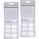Clear wax melt clamshell packages
